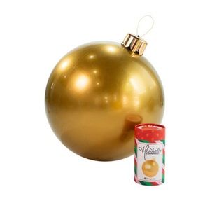 - NEW HOLIBALL Gold 18” inflatable ornament